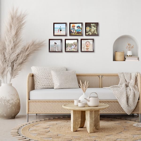 A styled living room